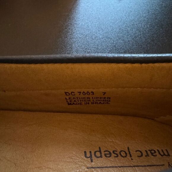 NEW MJNY Marc Joseph Riverview Leather Loafers Navy Grainy Women's 7 | Old Money - Picture 3 of 12